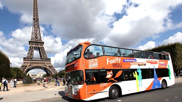 Hop On Hop Off Bus Paris France France Tourism Attractions