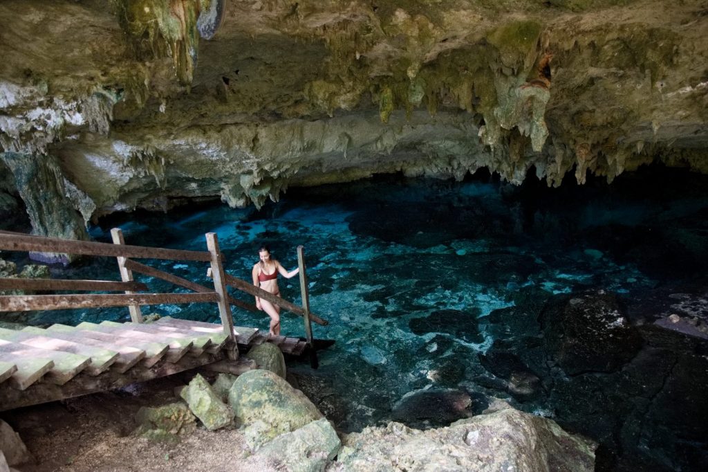 Check out the cenotes in Tulum