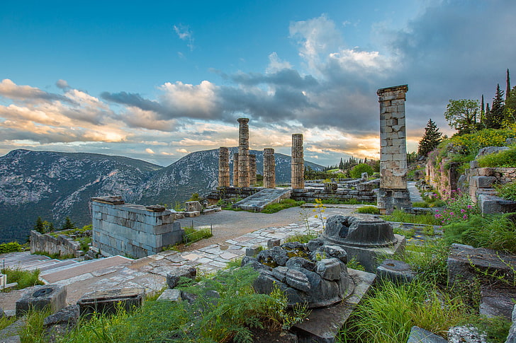 Delphi in Greece