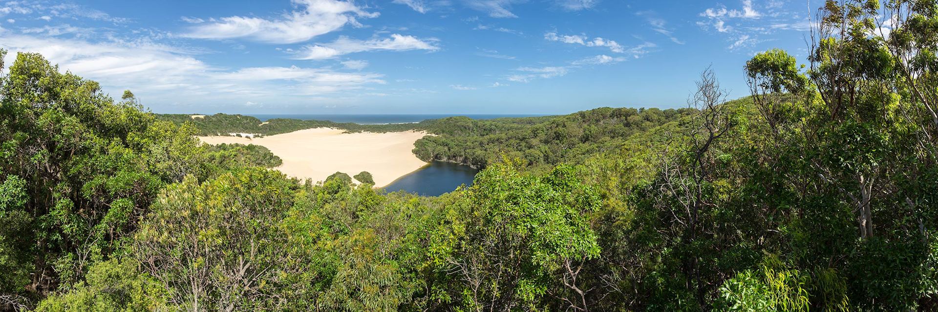 Fraser Island is unique in that it was home to the Aborigine people more than 500 years ago pretty.