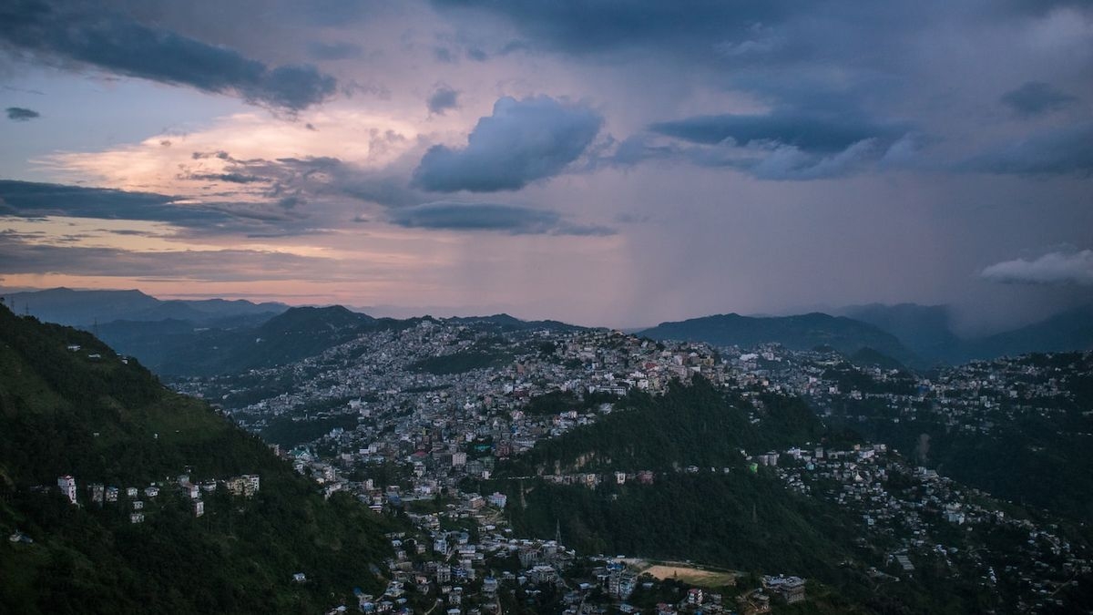 Aizawl, Mizoram – A Cloud City in the Hills. Northeast India Travel. Misty monsoon morning in Meghalaya